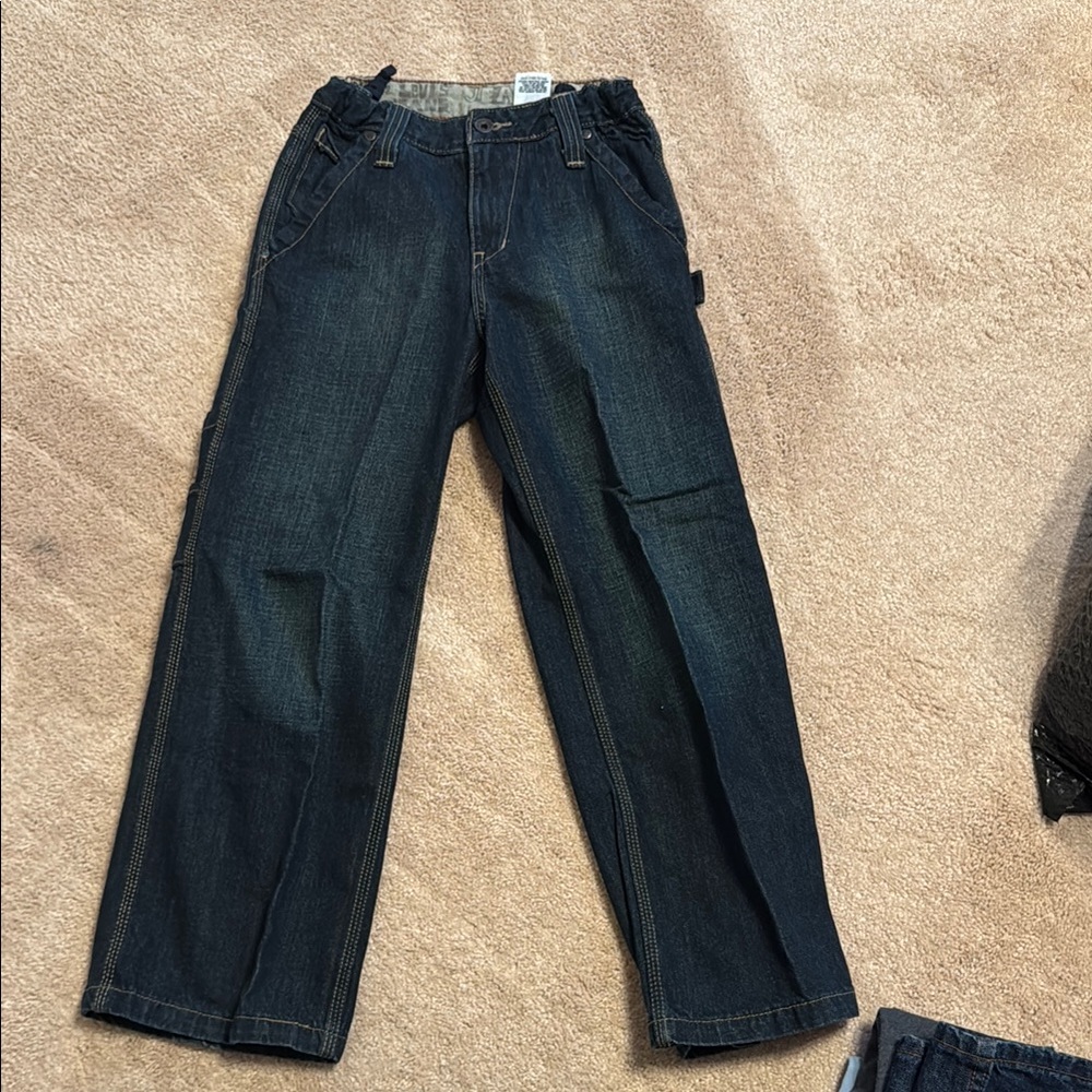 Levi's Blue Straight-Leg Jeans